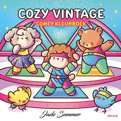Afbeeldingen van Cozy Vintage - Comfy kleurboek Jade Summer