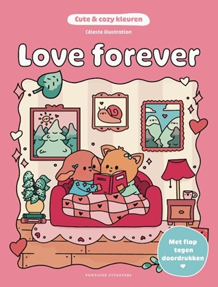 Afbeeldingen van Cute & cozy kleuren - Love forever