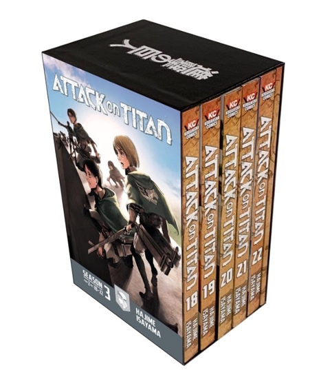 Afbeelding van Attack on Titan Attack On Titan Season 3 Part 2 Manga Box Set