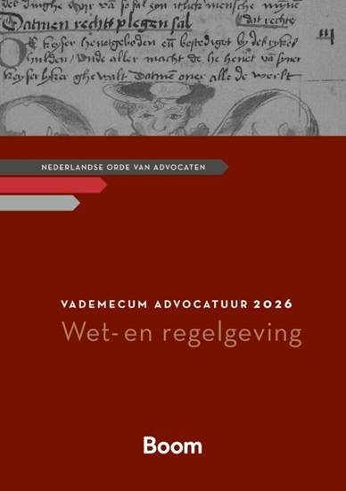 Afbeelding van Vademecum Advocatuur 2026