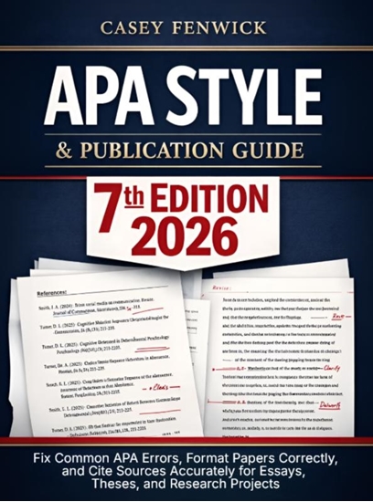 Afbeelding van APA Style & Publication Guide 7th Edition 2026