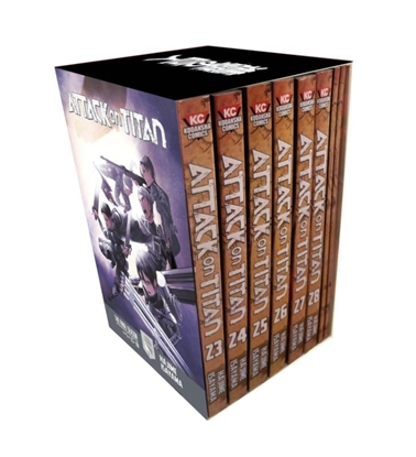 Afbeeldingen van Attack on Titan Manga Box Sets Attack on Titan The Final Season Part 1 Manga Box Set