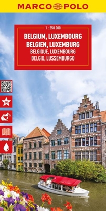 Afbeeldingen van Marco Polo Maps Belgium and Luxembourg Marco Polo Map
