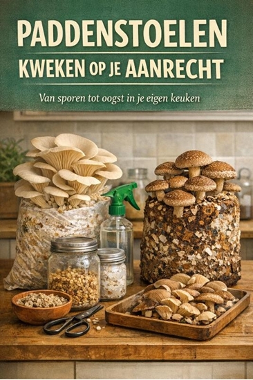 Afbeelding van Paddenstoelen Kweken op je Aanrecht