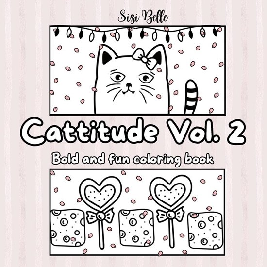 Afbeelding van Cozy Cats Vol. 2 coloring book