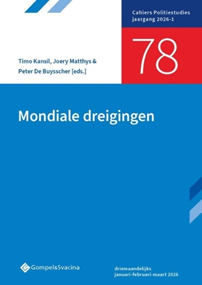 Afbeeldingen van Cahiers Politiestudies Mondiale dreigingen