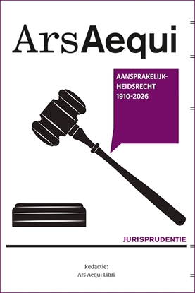 Afbeeldingen van Ars Aequi Jurisprudentie Jurisprudentie Aansprakelijkheidsrecht 1910-2026