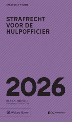 Afbeeldingen van Zakboek strafrecht voor de Hulpofficier 2026
