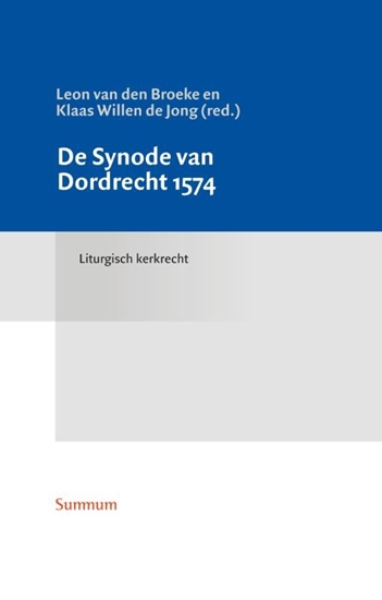 Afbeelding van Deddens Kerkrecht Serie De Synode van Dordrecht 1574