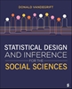 Afbeelding van Statistical Design and Inference for the Social Sciences