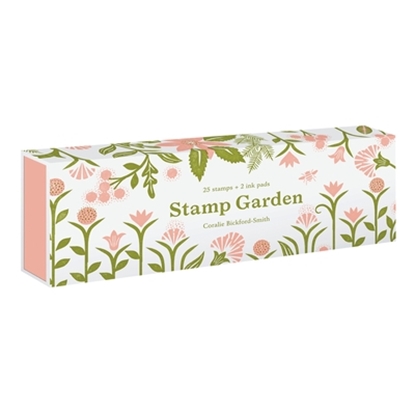 Afbeeldingen van Stamp Garden: (25 Stamps, 2 Ink Colors, Assorted Plant and Flower Parts, Perfect for Scrapbooking, Printmaking, DIY Crafts, and Journals)