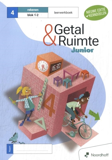 Afbeelding van Getal & Ruimte Junior groep 4 blok 1-2 leerwerkboek