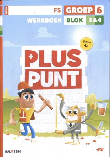 Afbeelding van Pluspunt 4.1 FS groep 6 blok 3 + 4 werkboek