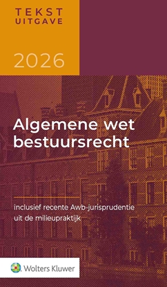 Afbeeldingen van Tekstuitgave Algemene wet bestuursrecht 2026