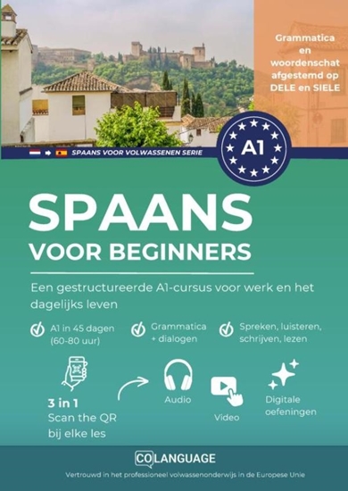 Afbeelding van Leer Spaans voor beginners - Een gestructureerde A1-cursus voor werk en het dagelijks leven