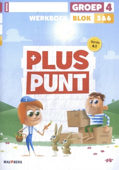 Afbeelding van Pluspunt 4.1 groep 4 blok 5 + 6 werkboek