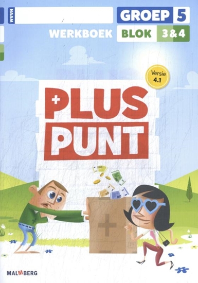 Afbeelding van Pluspunt 4.1 groep 5 blok 3 + 4 werkboek