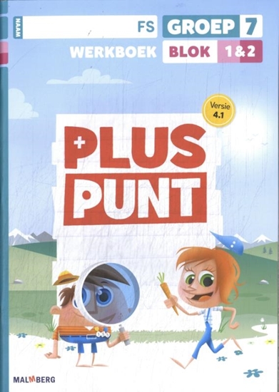 Afbeelding van Pluspunt 4.1 FS groep 7 blok 1 + 2 werkboek