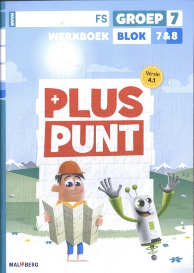 Afbeelding van Pluspunt 4.1 FS groep 7 blok 7 + 8 werkboek
