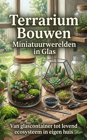 Afbeelding van Terrarium Bouwen: Miniatuurwerelden in Glas
