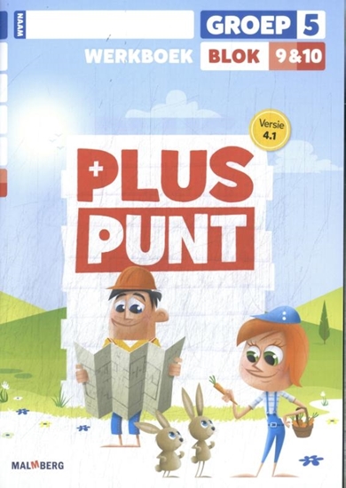 Afbeelding van Pluspunt 4.1 groep 5 blok 9 + 10 werkboek