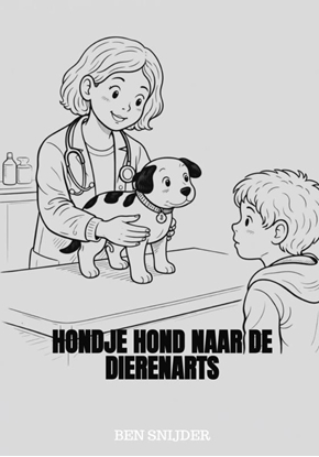 Afbeeldingen van Hondje Hond naar de dierenarts
