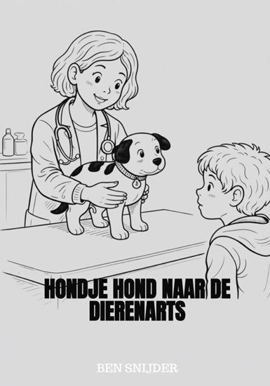 Afbeelding van Hondje Hond naar de dierenarts