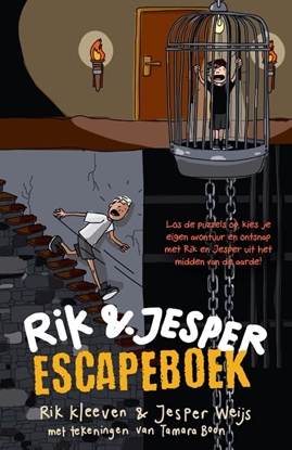 Afbeeldingen van Glowmovies Rik en Jesper escapeboek