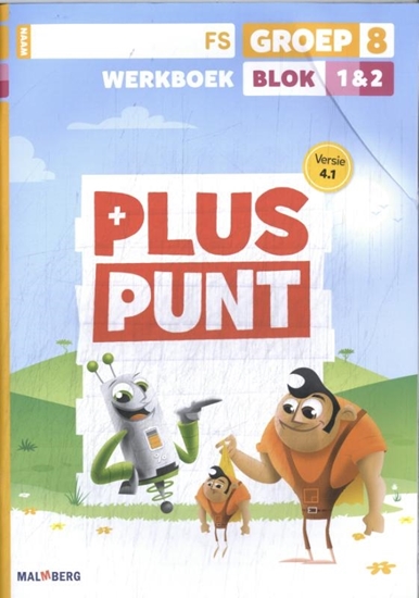 Afbeelding van Pluspunt 4.1 FS groep 8 blok 1 + 2 werkboek