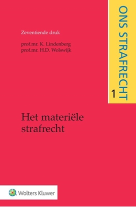 Afbeeldingen van Het materiële strafrecht
