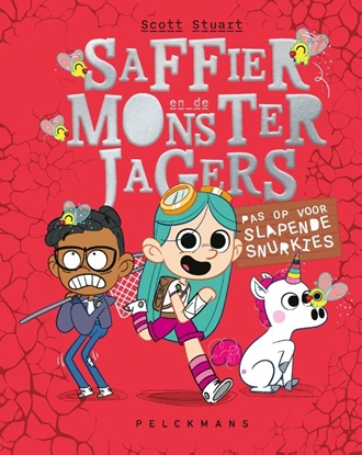 Afbeeldingen van Saffier en de monsterjagers Pas op voor slapende snurkies