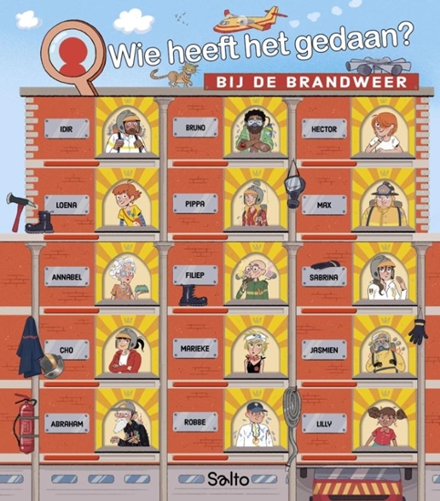 Afbeelding van Wie heeft het gedaan? Bij de brandweer