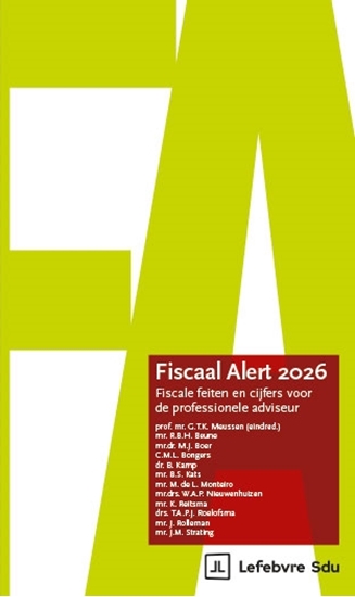 Afbeelding van Fiscaal Alert 2026