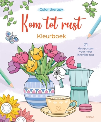 Afbeeldingen van Color therapy Kom tot rust Kleurboek