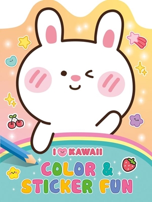 Afbeeldingen van Kawaii - Color & Sticker Fun
