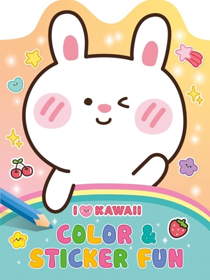 Afbeelding van Kawaii - Color & Sticker Fun