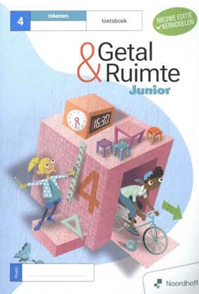 Afbeeldingen van Getal & Ruimte Junior groep 4 rekenen blok 1-8 Toetsboek