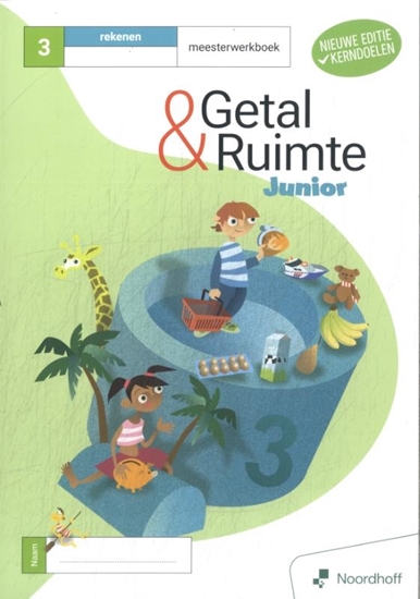 Afbeelding van Getal & Ruimte Junior groep 3 blok 1-8 Meesterwerkboek