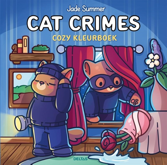 Afbeelding van Cat Crimes - Cozy kleurboek