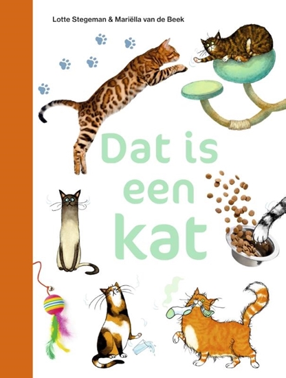 Afbeelding van ik lees informatief Dat is een kat