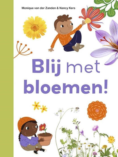 Afbeelding van ik lees informatief Blij met bloemen!