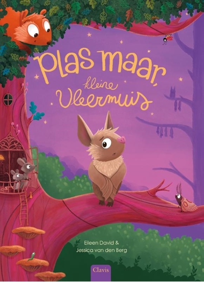 Afbeelding van Plas maar, kleine vleermuis