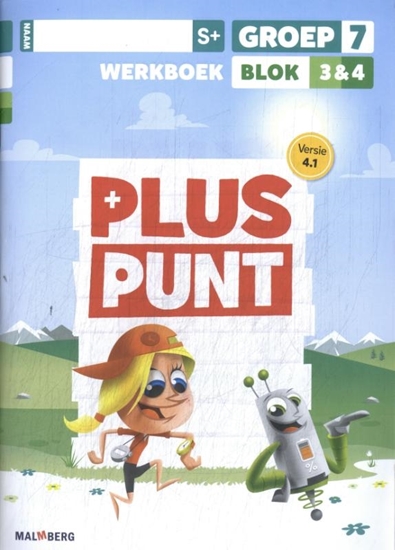 Afbeelding van Pluspunt 4.1 S+ groep 7 blok 3 + 4 werkboek