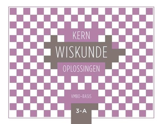 Afbeelding van KERN Wiskunde vmbo-basis leerjaar 3 deel A oplossingenboek