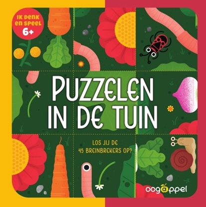 Afbeeldingen van Puzzelen in de tuin