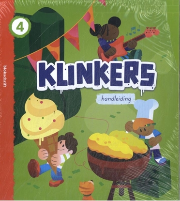 Afbeeldingen van Klinkers 2 groep 4 blokschrift Handleiding