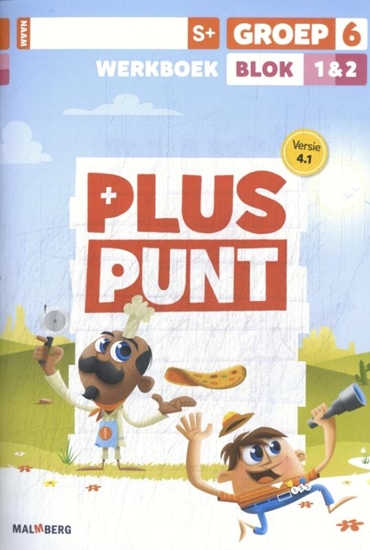 Afbeelding van Pluspunt 4.1 blok 1 + 2 S+ groep 6 werkboek