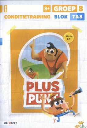 Afbeeldingen van Pluspunt 4.1 blok 7 + 8 S+ groep 8 conditietrainer