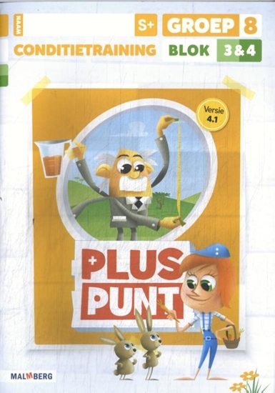 Afbeelding van Pluspunt 4.1 blok 3 + 4 S+ groep 8 conditietrainer