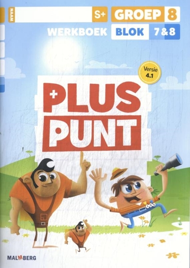 Afbeelding van Pluspunt 4.1 blok 7 + 8 S+ groep 8 werkboek